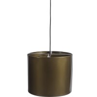 Deckenlampe aus Eisen mit einer Oberfläche in Antikmessing ⌀ 33 cm