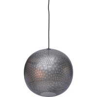 Moonlight Hängelampe mit perforierten Lampenschirm aus Eisen ⌀ 40 cm