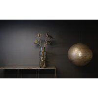 Moonlight Hängelampe mit perforierten Lampenschirm aus Eisen ⌀ 50 cm
