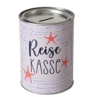 Spardose 14 verschiedene Designs - mit abnehmbarem Deckel - 14 x 10 cm Reisekasse