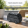 MOBY Sturmaschenbecher schwarz aus Metall – Aschenbecher im Van-Design