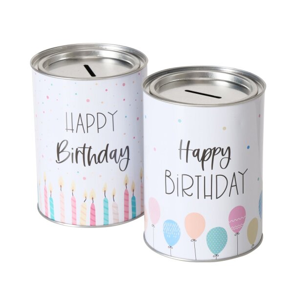 Boltze Spardose Happy Birthday