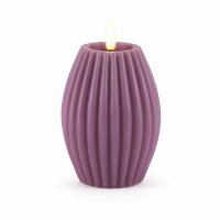 LED Gerillte Kerze 10 x 15 cm