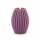 LED Gerillte Kerze 10 x 15 cm