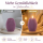 LED Gerillte Kerze 10 x 15 cm