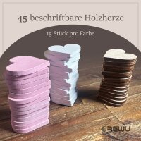 Bilderrahmen mit beschriftbaren Holzherzen Gästebuch Hochzeit Liebe Dekoration Geschenk Geschenkidee Hochzeitsgeschenk Fotorahmen 38 x 28 cm