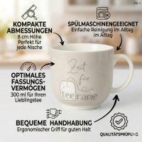 Boltze Teebecher mit Sieb - Zeit für Teerapie