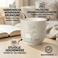 Boltze Teebecher mit Sieb - Zeit für Teerapie