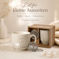 Boltze Teebecher mit Sieb - Zeit für Teerapie