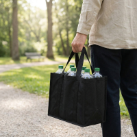 Flaschentasche Kunststoff für 6 Flaschen