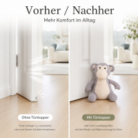Türstopper Stoff Affe Sandfüllung (1Kg)