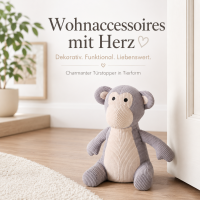 Türstopper Stoff Affe Sandfüllung (1Kg)