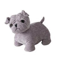 Türstopper Hund Grau 22 x 20 cm