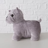 Türstopper Hund Grau 22 x 20 cm