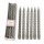 Boltze Home Twister Stabkerzen 6er Set Grau – Echtwachs 20 cm