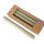Stabkerze mit Rillen Farbig - 4er-SET