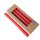 Stabkerze mit Rillen 4er-SET - Rot