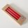 Stabkerze mit Rillen 4er-SET - Rot