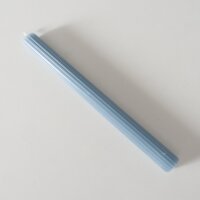 Stabkerze mit Rillen 4er-SET - Blau