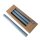 Stabkerze mit Rillen 4er-SET - Blau