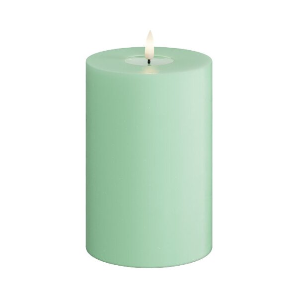 LED Kerze mit Timerfunktion MINT - Minze 10 x 15 xm