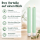 Deluxe Homeart LED Stabkerzen 2er Set Mint Minze
