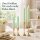 Deluxe Homeart LED Stabkerzen 2er Set Mint Minze