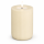 Shape Gerillte Kerze Creme 7,5 x 12,5 cm