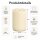 Shape Gerillte Kerze Creme 7,5 x 15 cm