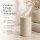 Shape Gerillte Kerze Sand 7,5 x 12,5 cm