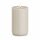 Shape Gerillte Kerze Sand 7,5 x 15 cm