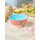 Melamin Kinderschüssel groß 500ml Rot Hellblau - maritime Anker Schale