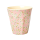 Rice Melamin Becher Medium 3er Set - Blumenmuster