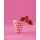 Rice Melamin Becher Medium Rosa mit Roten Herzen