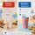 Trinkbecher Melamin 400ml Rot Hellblau - Kinderbecher mit Anker Motiv
