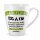 Camping Tasse mit Spruch 350 ml – Keramik Becher mit Wohnwagenmotiv