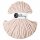 Baumwollkordel 8mm 100m Beige Nude - Häkelkordel aus Baumwolle