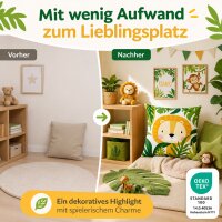 Magma Wildkids Kissenhülle mit Reissverschluss Löwe 45x45 cm
