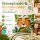 Dekokissenhülle Kinder 45x45 Weiß - Baumwolle Tiger mit Reißverschluss