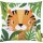 Magma Wildkids Kissenhülle mit Reissverschluss Tiger 45x45 cm