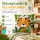 Magma Wildkids Kissenhülle mit Reissverschluss Tiger 45x45 cm