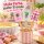 Silikon Teigschaber 26,5cm Bunt Rosa Bambusgriff 3er Set Küche