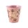 Rice Kleine Kinderbecher - Pink - Pink Jungle Animal Print