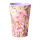 Rice Hoch Becher - Hellrosa - Daisy Dearest Print