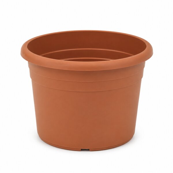 Pflanzkübel 15 cm Orange Terrakotta Kunststoff für kleine Pflanzen
