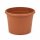 Pflanzkübel 15 cm Orange Terrakotta Kunststoff für kleine Pflanzen