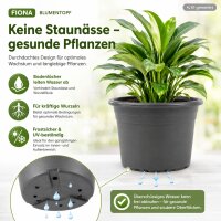 Pflanztopf Fiona Anthrazit Ø 15cm
