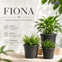 Pflanztopf Fiona Anthrazit Ø 15cm