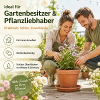Pflanztopfuntersetzer Mira Terrakotta Ø 14cm