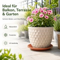 Pflanztopfuntersetzer Mira Terrakotta Ø 19cm